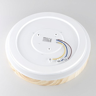 Светильник 39 см, 48W, 3000-5500K, 4100Lm, 16 м2, IP20 Citilux CL753352G ENZO Клен LED с пультом 