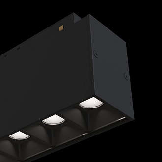 Светодиодный светильник 14 см, 11W, 4000K Maytoni Points S35 TR014-2-10W4K-B, черный трековый