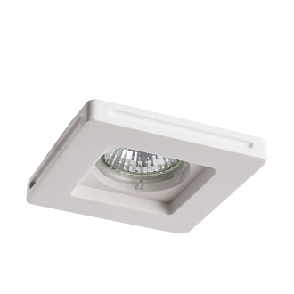 Светильник встраиваемый гипсовый Arte-Lamp INVISIBLE A9214PL-1WH,белый