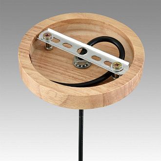 Светильник подвесной 80 см, 1*E27*60W, Lumion Mirabela 8051/1A, бежевый