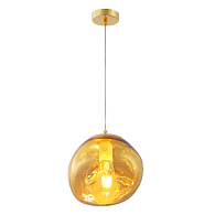Светильник подвесной Crystal Lux MALAGA SP1 D200 GOLD Золото снят с производства