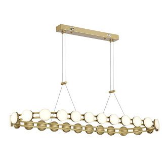 Подвесная люстра 110*42*120 см, 1*LED*50W, 4000K, ST-Luce Monro SL6610.203.26, золотой