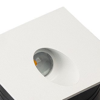 Уличный светильник 8*8*8,5-8,5 см, вр  см, *LED*3W, 3000K, Mantra Aspen MAN7026, чёрный