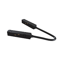 Коннектор питания угловой Maytoni Technical Magnetic track system S35 TRA004CPC-22B черныйIP 20