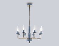 Люстра светодиодная на штанге **112- см, **W, 3000K, Ambrella Light High Light LH53126, золото