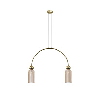 Подвесной светильник 70*10*362,5 см, 2*E14, Maytoni ANTIC MOD302PL-02CG золотой