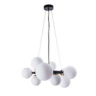 Люстра 26*62 см, 10*G9, 33W, Arte Lamp Gemini A2243SP-10BK, Черный