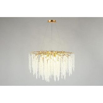 Подвесная люстра 80*80-180 см, 13*G9, 5W, Aployt PAULINA APL.848.03.13, золотой