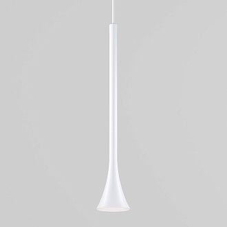 Подвесной акцентный светильник 6*6*142 см, LED, 5W, 3000K, Elektrostandard Hall 50314 LED, белый