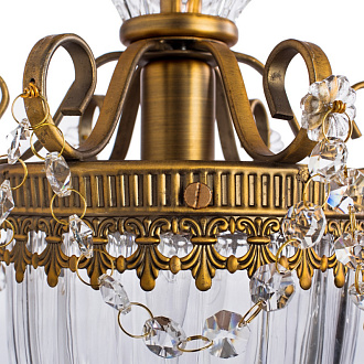 Потолочный светильник Arte lamp Schelenberg A4410PL-1SR латунь