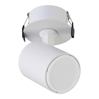 Светильник встроенный 6 см, Crystal Lux CLT 017C WH Белый