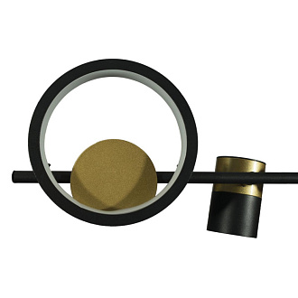 Светильник 120**30 см, 6*LED*5+40W, 3000K, Loft It Saturn 10094/1200, Черный