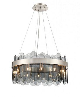 Подвесной светильник  60*100 см, 12*G9 сатин никель Vele Luce Fantasma VL3195P12