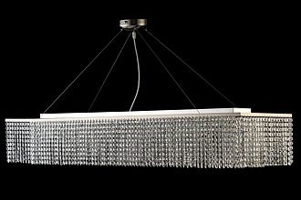 Люстра подвесная **25 см, 10*G9*40W, Arti Lampadari Milano Milano E 1.5.120X30.501 N, Матовый никель