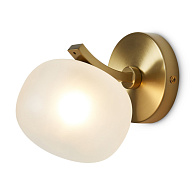 Бра 14 см, Freya Donuts FR5444WL-01BS, латунь