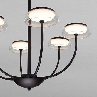 Светильник 65*65*93 см, LED*32W, 3000K, Eurosvet Fungo 50388 LED, черный, a068861