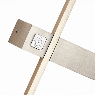 Бра 90 см, 10W 4000K ST LUCE Настенные светильники SL1589.101.01 Никель