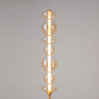 Торшер 28*163 см, LED, 40W, 3000К, Maytoni Futuro MOD307FL-L40BS3K латунный