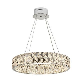 Люстра *60*10 см, LED*56W, 3000-6000K, Modelux  ML.335.600 CR, Хром