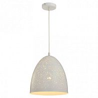 Подвесной светильник Lussole Loft LSP-9891, белый, диаметр 30 см