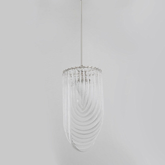 Светильник подвесной ElegantLight DZN-8396 ХРОМ D400/H800/3/E14/60W 22-12 CONCORD