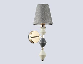 Бра с абажуром 15*18*41,5- см, 1*E14*40W, K, Ambrella Light High Light LH75409, золото