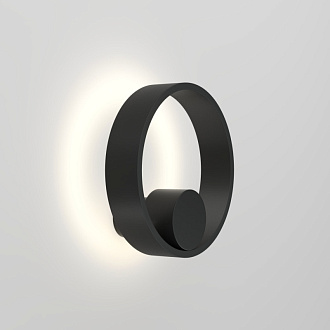 Бра 8,5*18,5*18,5 см, 10W, 3000К, Denkirs Orbit DK5060-BK черный