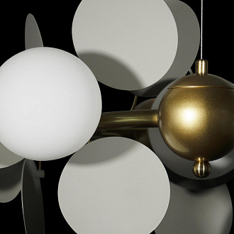 Светильник 70 см, Loft It 10008/700 Grey, золото