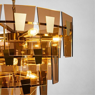 Светильник подвесной 66*61 см, 11*E14 полированная медь Arte lamp Sophia A4066LM-11PB