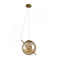 Подвесной светильник 25*25 см, 1*LED 7W 4000K медный Arte Lamp Нolly A3225SP-1PB