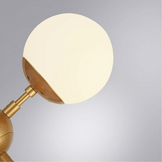 Подвесной светильник 90*36 см, 12*E14 золотистый Arte Lamp Bolla A1664SP-12GO