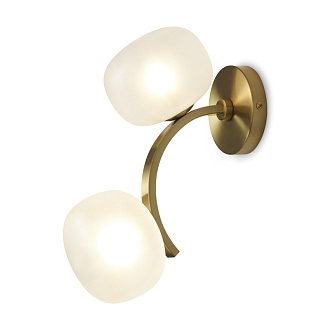 Бра 31 см, Freya Donuts FR5444WL-02BS, латунь