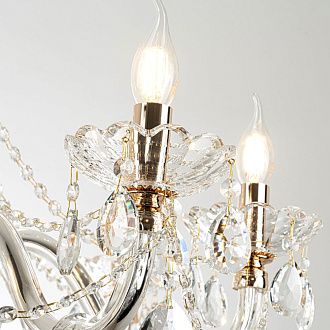Люстра 66 см, 6*Е14*40W, Modelux  ML.7163.6P, Золото