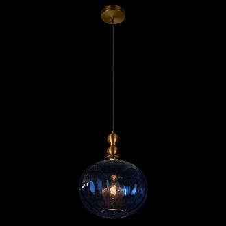 Подвесной светильник *25*-22,5 см, 1*E27*40W, LOFT IT Melon 10426 Blue, бронзовый