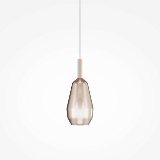 Подвесной светильник 16*16*342 см, 1*E27, 60W, Maytoni Duality MOD271PL-01B9 черный