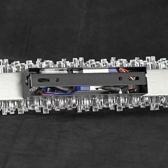 Бра настенное *48*8-8 см, 1*LED*12W, 4000K, Lussole Hardin LSP-7435, серый