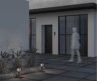 Ландшафтный светильник 47 см Maytoni Goiri O029FL-01BZ, коричневый-бронза