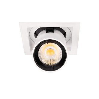 Встраиваемый светильник 10*10*10 см, 1*LED*12W 4000K LOFT IT Apex 10327/D White белый, вр 7,5*14,5 см