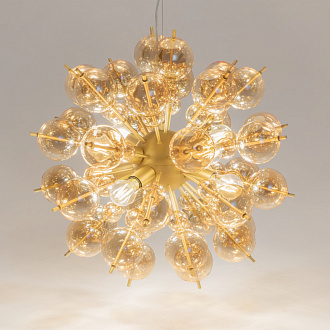 Подвесная люстра Maytoni Bolla MOD133PL-08BS, диаметр 64 см, латунь