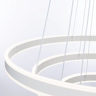 Люстра 80*120 см LED*195 W, 3000 / 5500 К Citilux Дуэт Белый CL719680
