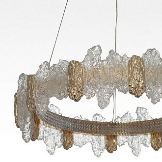 Люстра подвесная *145*140-400 см, *LED*415W, 3000-6000K, Citilux Lava CL250192, Золото