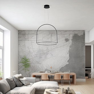 Светильник 60 см, 35W, 3300-4200-6500K, Eurosvet 90323/1, черный