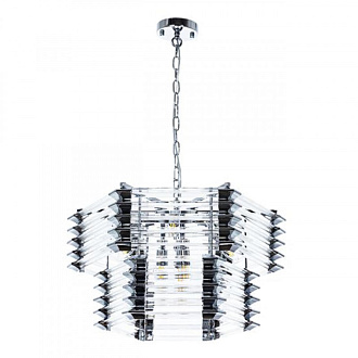 Люстра подвесная 60 см Arte lamp Caravaggio Хром A1059SP-9CC
