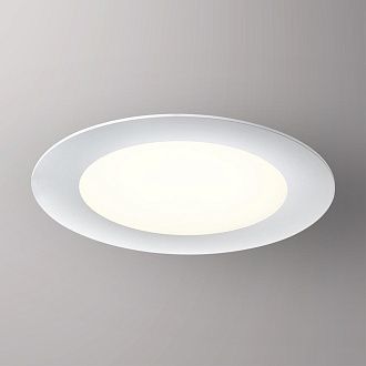 LED светильник 12 см, 15W, 3000-6000K, Novotech Lante 358952, белый, вр 10 см