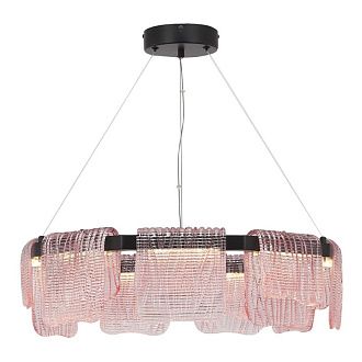 Подвесная люстра 60*150 см, 1*LED*54W, 4000K, ST-Luce Voile SL6021.403.54, черный
