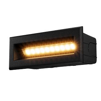 Светильник 14 см, 5W, 3000K, Maytoni Bosca O045SL-L5B3K, черный, вр 4,3*12,7 см
