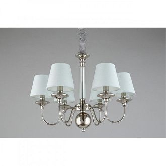 Подвесная люстра 65*70-150 см, 6*E14, 40W, Aployt Perla APL.731.03.06, хром
