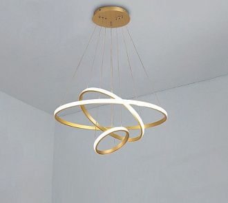 Светильник SP.28589 золото D200+400+600/H1000/3/LED/90W 2.4G, без ПДУ, SPF21-10