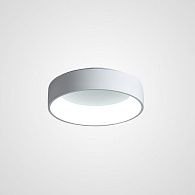 Потолочный светодиодный светильник TRAY D45 White 45*45*13 см, 1*LED*27W, 3000K, ImperiumLoft TRAY01, Белый