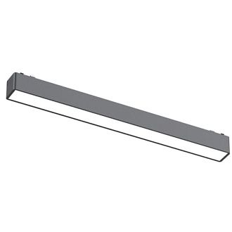 Трековый магнитный светильник 32 см, 12W, 3000-6000K, Aployt Magnetic track 48 APL.0101.01.12, черный